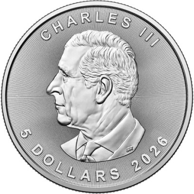 Maple Leaf (2026) - 1 Oz - Silver Investment Coin