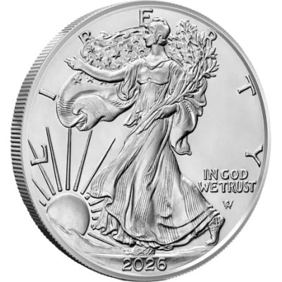 American Eagle (2026) - 1 Oz - investeringsmønt i sølv