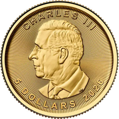 Maple Leaf (2026) - 1/10 Oz - Gold Investment Coin