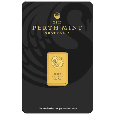 Perth Mint - Kangaroo -5g- investeringsguldbarre