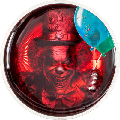 Coulrophobia (2026) - 2 Oz Silver Proof-samlermønt