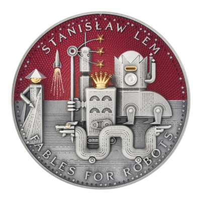 Stanislaw Lem - Fabler for robotter - 2 Oz - Samlermønt i...