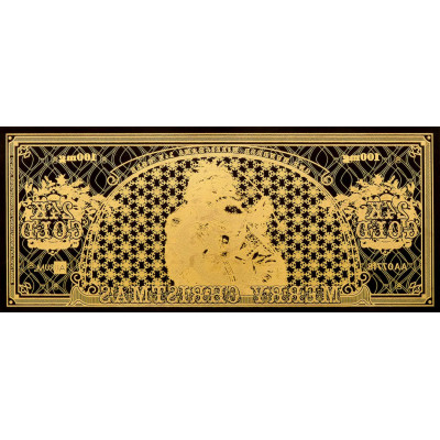 Santa Bucks Aurum - 24k guld seddel