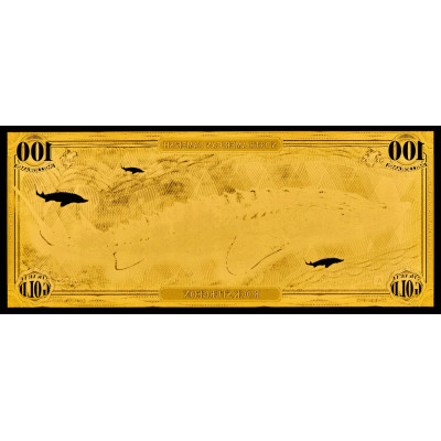 Rock Sturgeon - 24k guld seddel - Serie I
