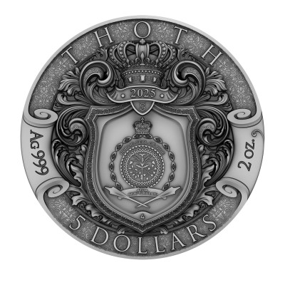 Thoth - 2 Oz - Samlermønt i sølv