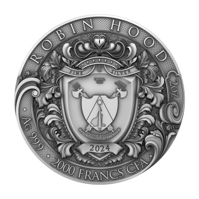 Robin Hood - 2 Oz - Samlermønt i sølv