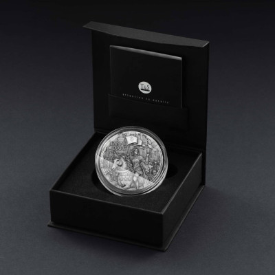 Jeanne d'Arc - 2 Oz - Samlermønt i sølv