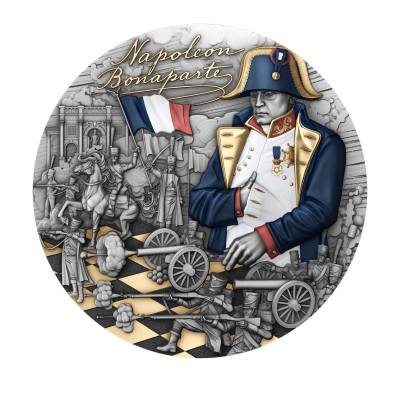 Napoleon Bonaparte - 2 Oz - Samlermønt i sølv