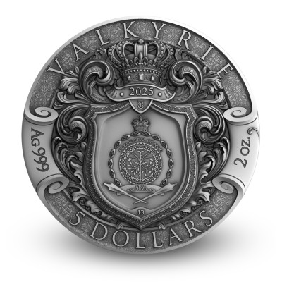 Valkyrie - 2 Oz - Sølv samlemønt