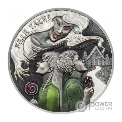 Hans og Grete (2021) - 2 Oz - Samlermønt i sølv
