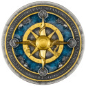 Compass Rose (2026) - 2 Oz - Silver Collector's Coin