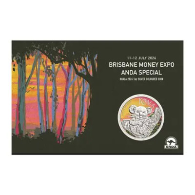 Koala Brisbane Expo (2026) – 1 oz – sølv-samlermønt