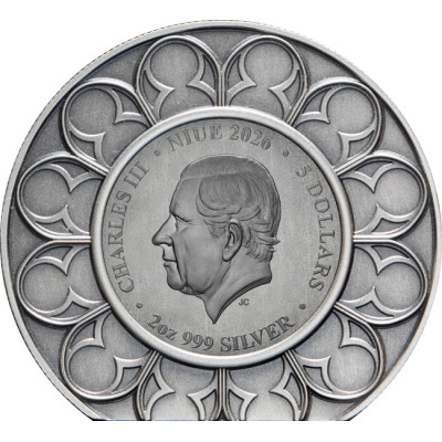 Imperial State Crown (2026) – 2 oz – sølv-proof-samlermønt