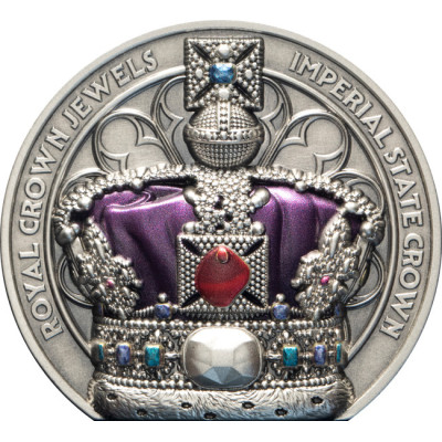 Imperial State Crown (2026) – 2 oz – sølv-proof-samlermønt