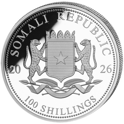 Leopard (2026) – 1 Oz – sølv-samlermønt