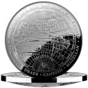 1626 Ny verdenskort – 1 Oz – sølv-proof-samlermønt